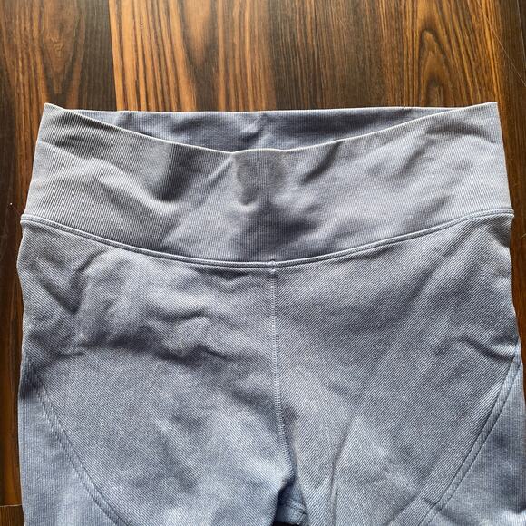 Aerie Offline Light Blue Compression High Rise Seamed Leggings XL - Picture 3 of 11